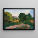 pejzażu Południa - Paul Cézanne — oprawiony obraz na ścianie