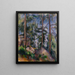 Pins et rochers - Paul Cézanne — oprawiony obraz na ścianie