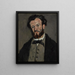 Portret Anthony'ego Valabrègue - Paul Cézanne — oprawiony obraz na ścianie