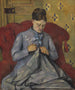 Portret kobiety artysty - Paul Cézanne — widok dzieła