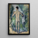 Baigneuse debout vue de dos - Paul Cézanne — widok dzieła