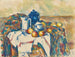 Martwa natura z niebieskim dzbankiem - Paul Cézanne — widok dzieła