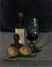 Martwa natura z butelką ze szkła i cytrynami - Paul Cézanne — widok dzieła