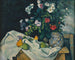 Martwa natura z kwiatami i owocami - Paul Cézanne — widok dzieła