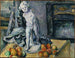 Martwa natura z figurką - Paul Cézanne — widok dzieła