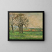Nagie drzewa na Jas de Bouffan - Paul Cézanne — oprawiony obraz na ścianie