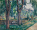 La piscine au Jas de Bouffan - Paul Cézanne — widok dzieła