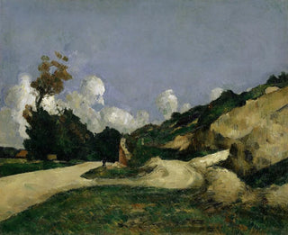 La Route - Paul Cézanne — widok dzieła