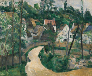 Zakręt na drodze - Paul Cézanne — widok dzieła