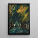 Jedna aleja - Paul Cézanne — oprawiony obraz na ścianie
