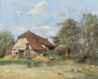 Paul Dsir Trouillebert - La Faucheur Prs De La Ferme.webp