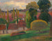 Une ferme en Bretagne - Paul Gauguin — widok dzieła