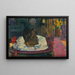 Arii Matamoe La fin royale - Paul Gauguin — oprawiony obraz na ścianie