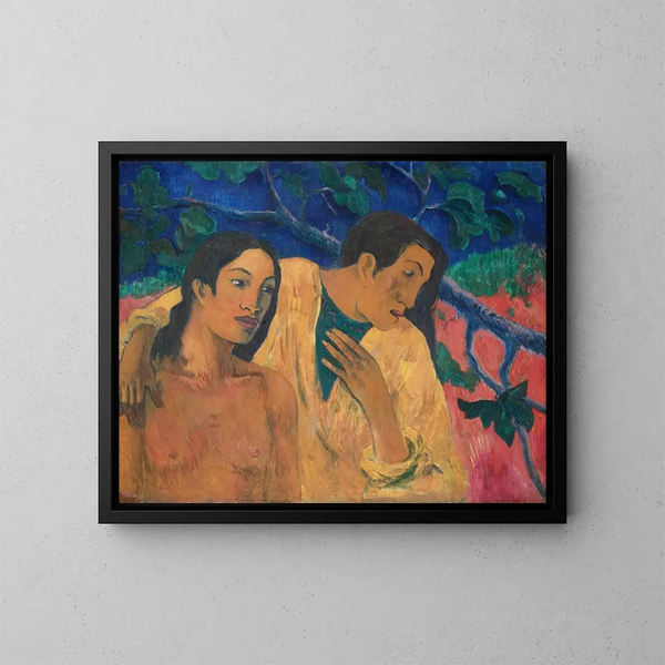Ucieczka na Tahiti - Paul Gauguin — oprawiony obraz na ścianie
