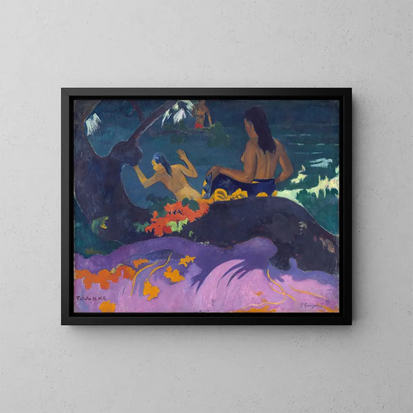 Fatata te Miti - Paul Gauguin — oprawiony obraz na ścianie