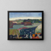 Młyny z sianem w Bretanii - Paul Gauguin — oprawiony obraz na ścianie