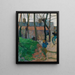 Domy w Pouldu - Paul Gauguin — oprawiony obraz na ścianie