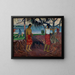 Le Raro te Oviri sous le Pandanus - Paul Gauguin — oprawiony obraz na ścianie