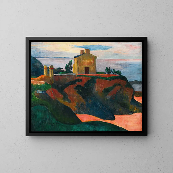 La Maison du Pandu - Paul Gauguin — oprawiony obraz na ścianie