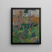 pejzaż - Paul Gauguin — oprawiony obraz na ścianie