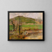 pejzażu w pobliżu Pont-Aven - Paul Gauguin — oprawiony obraz na ścianie