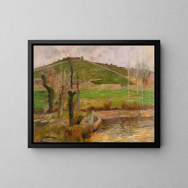 pejzażu w pobliżu Pont-Aven - Paul Gauguin — oprawiony obraz na ścianie