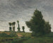 pejzaż z topolami - Paul Gauguin — widok dzieła