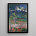pejzaż z koniem - Paul Gauguin — oprawiony obraz na ścianie