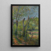 Les Saules - Paul Gauguin — oprawiony obraz na ścianie