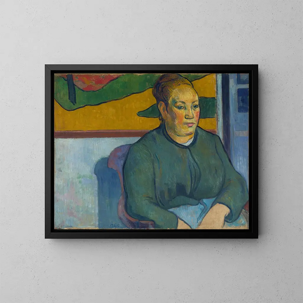 Madame Roulin - Paul Gauguin — oprawiony obraz na ścianie