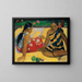 Parau Api Jakie nowości - Paul Gauguin — oprawiony obraz na ścianie