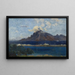 Krajobraz Te vaa - Paul Gauguin — oprawiony obraz na ścianie
