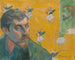 Autoportret z portretem Bernarda "Les Misérables" - Paul Gauguin — widok dzieła