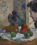 Martwa natura z profilem Lava - Paul Gauguin — widok dzieła