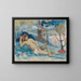 Kobieta dzika - Paul Gauguin — oprawiony obraz na ścianie