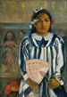 Przodkowie Tehamany lub Tehamana ma wielu krewnych - Paul Gauguin — widok dzieła