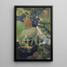 Biały koń - Paul Gauguin — oprawiony obraz na ścianie