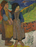 Dwie Bretoanki nad morzem - Paul Gauguin — widok dzieła