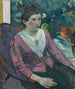 Kobieta przed martwą naturą Cézanne - Paul Gauguin — widok dzieła