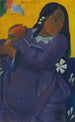 Kobieta z mango - Paul Gauguin — widok dzieła