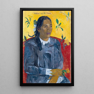 Paul Gauguin - Woman with a Flower.webp