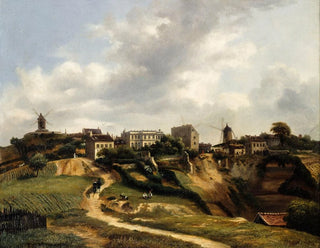 Paul Glon Villeneuve - Vue de Montmartre.webp