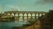 Widok na most Pont du Gard - Paul Grégoire — widok dzieła