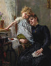 La Petite couturière - Paul Hermann Wagner — widok dzieła