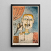 Adam i mała Ewa - Paul Klee — oprawiony obraz na ścianie
