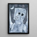 Kandydat anioł - Paul Klee — oprawiony obraz na ścianie
