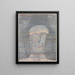 Głowa sportowca - Paul Klee — oprawiony obraz na ścianie