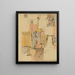 Przed świętem - Paul Klee — oprawiony obraz na ścianie