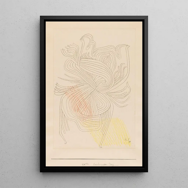 Wesoły taniec - Paul Klee — oprawiony obraz na ścianie