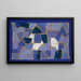 Noc niebieska - Paul Klee — oprawiony obraz na ścianie